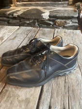 Mens Size 9 Black Nike Air Zoom Pro 317614-002 Golf Cleats Soft Leather