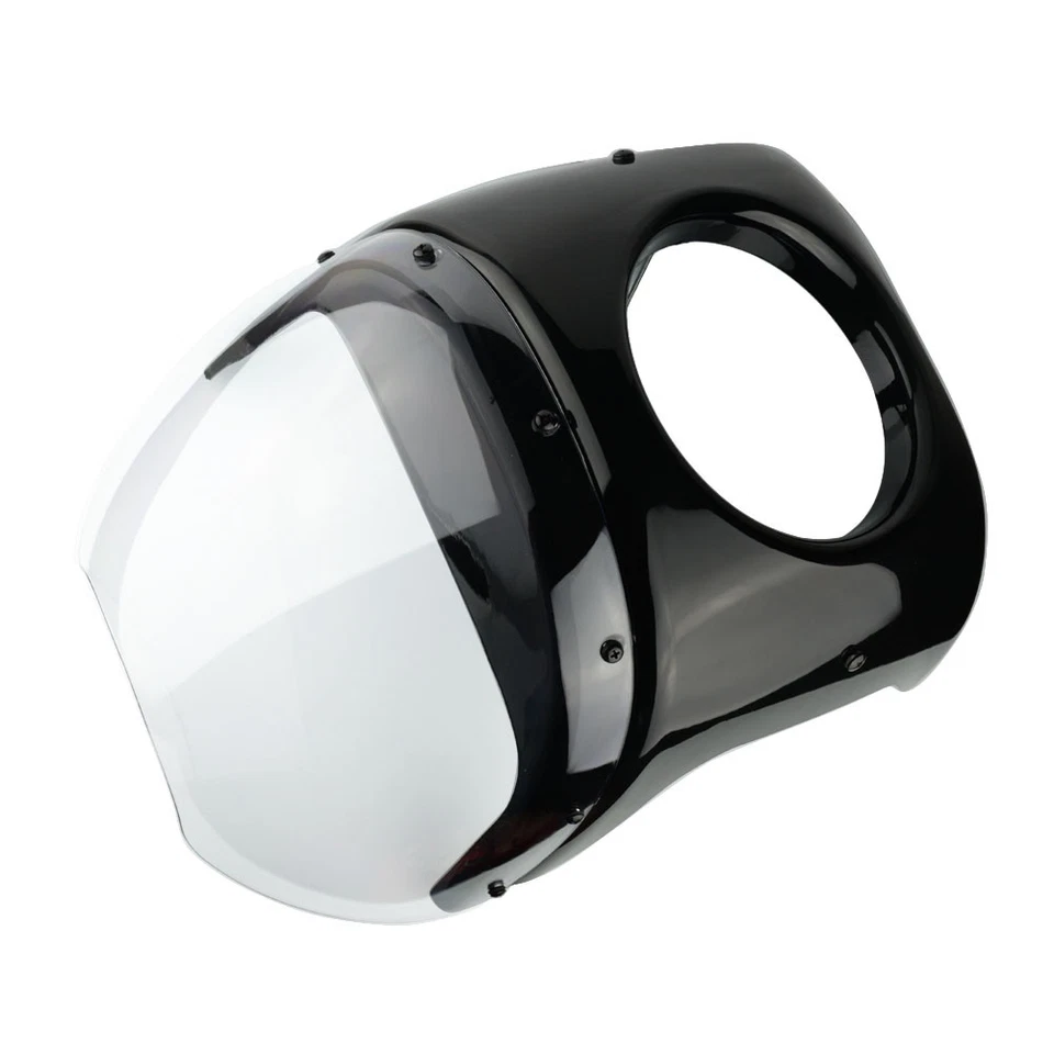 Carenado de faros delanteros de motocicleta de 7" pantalla para Bobber Chopper Triumph Foto 4 de 4