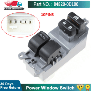 84820-0D100 Electric Power Window Master Control Switch For Toyota Yaris 2005-11