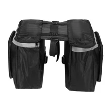 25L Large Bicycle Bike Cycling Frame Saddle Rear Tube Bag Double Side Pouch