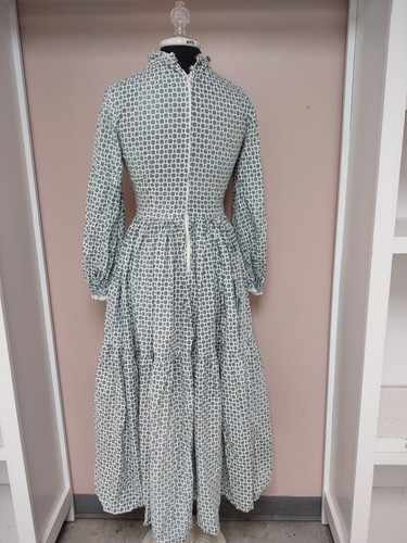 Vintage Gunne Sax Style Prairie Cottagecore Dress Sz 11 Handmade - Picture 6 of 9