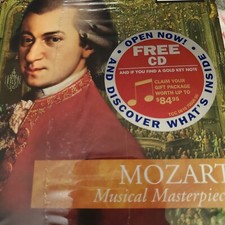 NEW. Sealed.A. MOZART Musical Masterpieces.Classicel # 3 Composers 11 Tracks