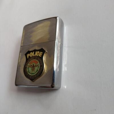 ZIPPO Lighter Police DEPARTMENT OF DEFENSE USA ZIPPO ZIPPO ZIPPO