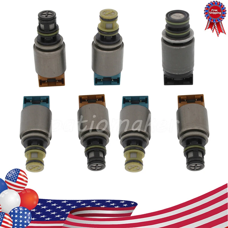 7PCS 6HP19 6HP26 6HP32 TRANSMISSION SOLENOID KIT FOR BMW X3 X5 AUDI A6 A8 Q7 USA Foto 4 de 4