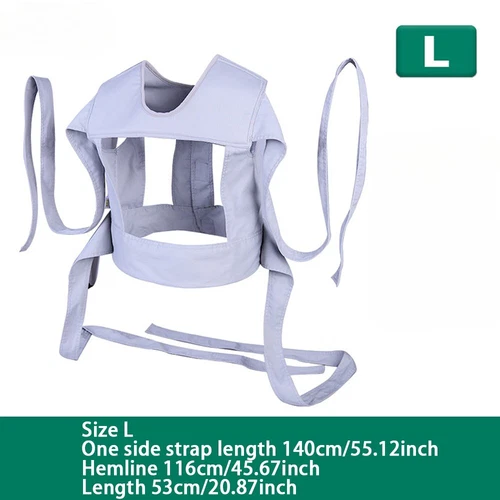 Alzheimer's Restraint Belt Reinforced Immobilization Bedridden Patient Elderly - Picture 3 of 21