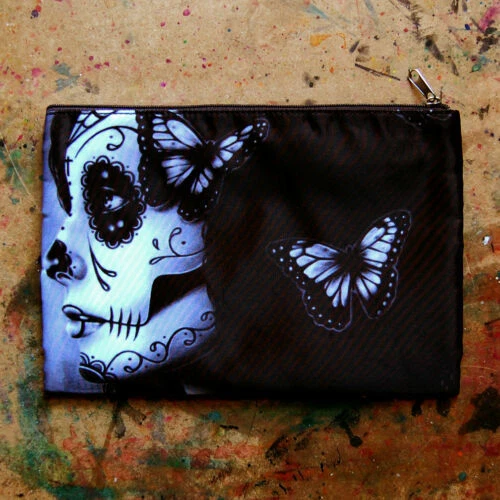 PINK Skull Clutch Bags & Handbags for Women