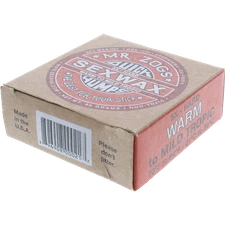 Quick Humps - Surf Wax 5x Red - Hard - Single Bar