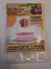 UGLY DOLLS Cake Pick toppers customize age Birthday Party  Brand NEW!!!
