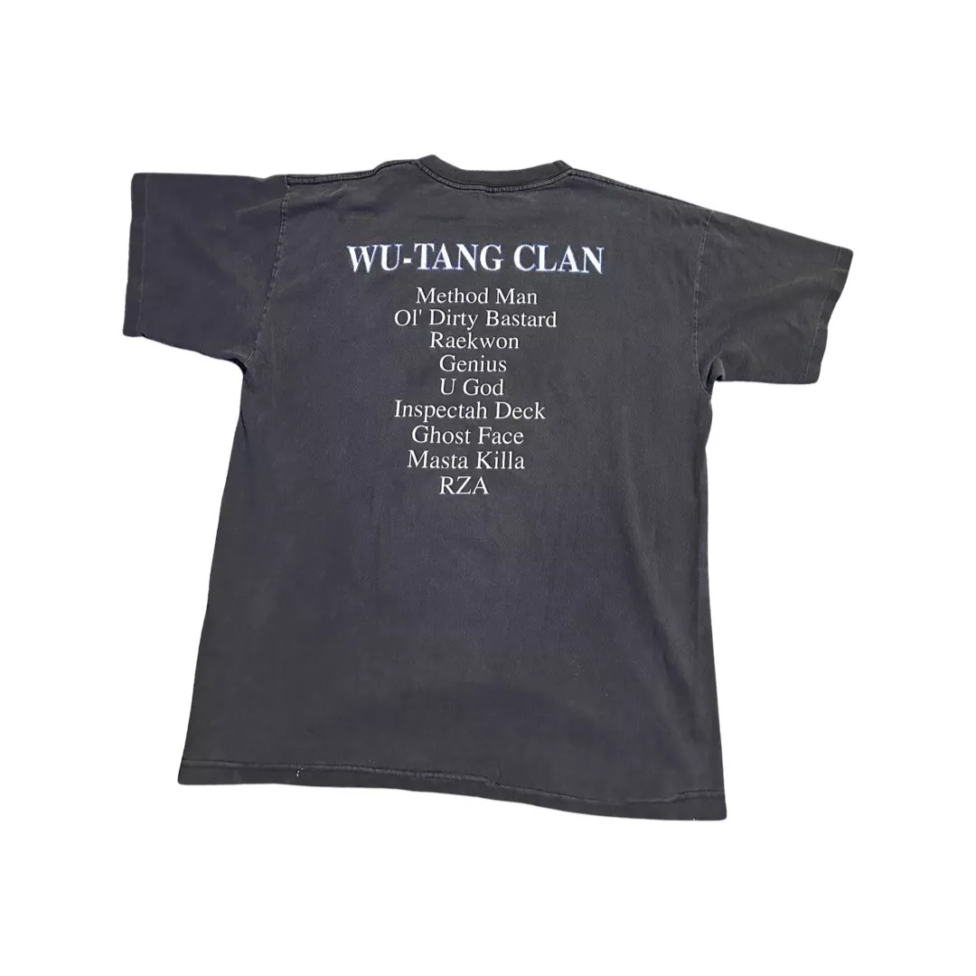 Vintage 1997 Wu Tang Clan Forever Polygram rap tee XL t-shirt rare CREAM