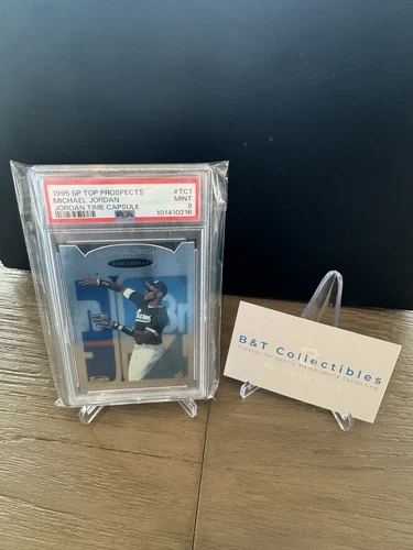 1995 SP Top Prospects Jordan Time Capsule #TC1 Michael Jordan PSA 9 MINT🔥🔥