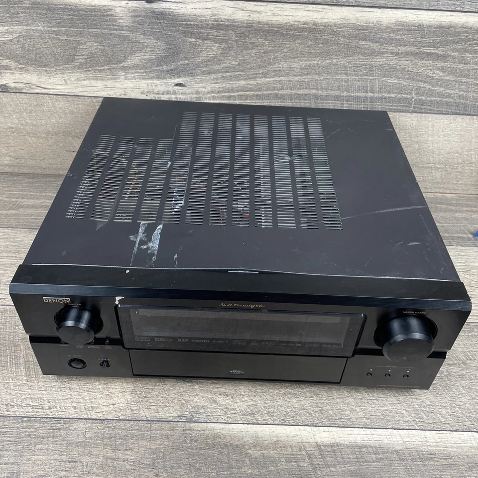 Denon AVR-3806 AL 24 Processing Plus HDMI AV Surround Sound Receiver 7.1 Channel - Image 2 of 4