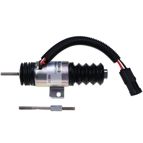12V Fuel Shutoff Solenoid 836664211 836667369 Compatible with Valmet Sisu MF