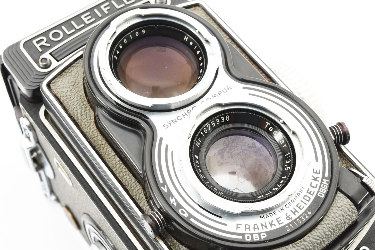Near Mint] Rolleiflex Gray Tessar 75mm f3.5 Lens From Japan