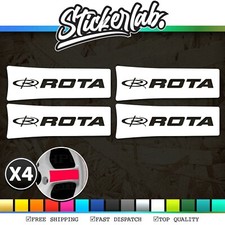 Rota grid sticker set x4, Wheels, Decals, Vinyl, JDM ,TE37, Drift, bbs, VAG