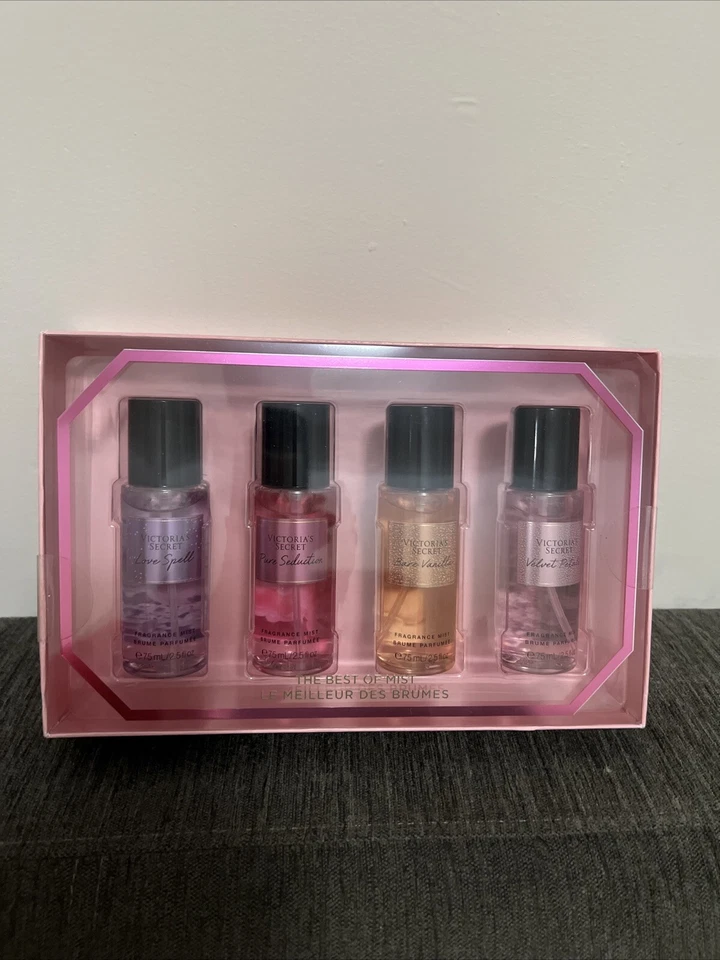 Victoria's Secret Mist Set de Regalo Spray Perfume Vainilla Desnuda Hechizo de Amor Pure Sedu Foto 2 de 4