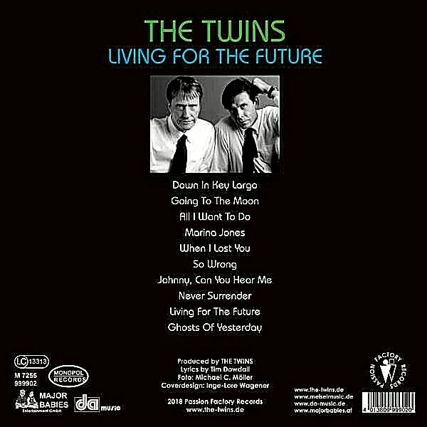 The Twins Living For The Future CD Album Italo 80s Synth Pop 80s 12 Hits Neu Ovp - Bild 2 von 3