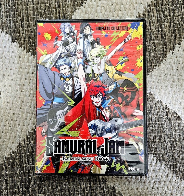 NEW/SEALED Samurai Jam: Bakumatsu Rock Complete Collection DVD Anime 2 Disc Set
