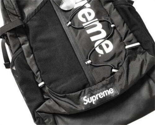 Supreme SS17 Backpack Black High quality - Image 3 of 4