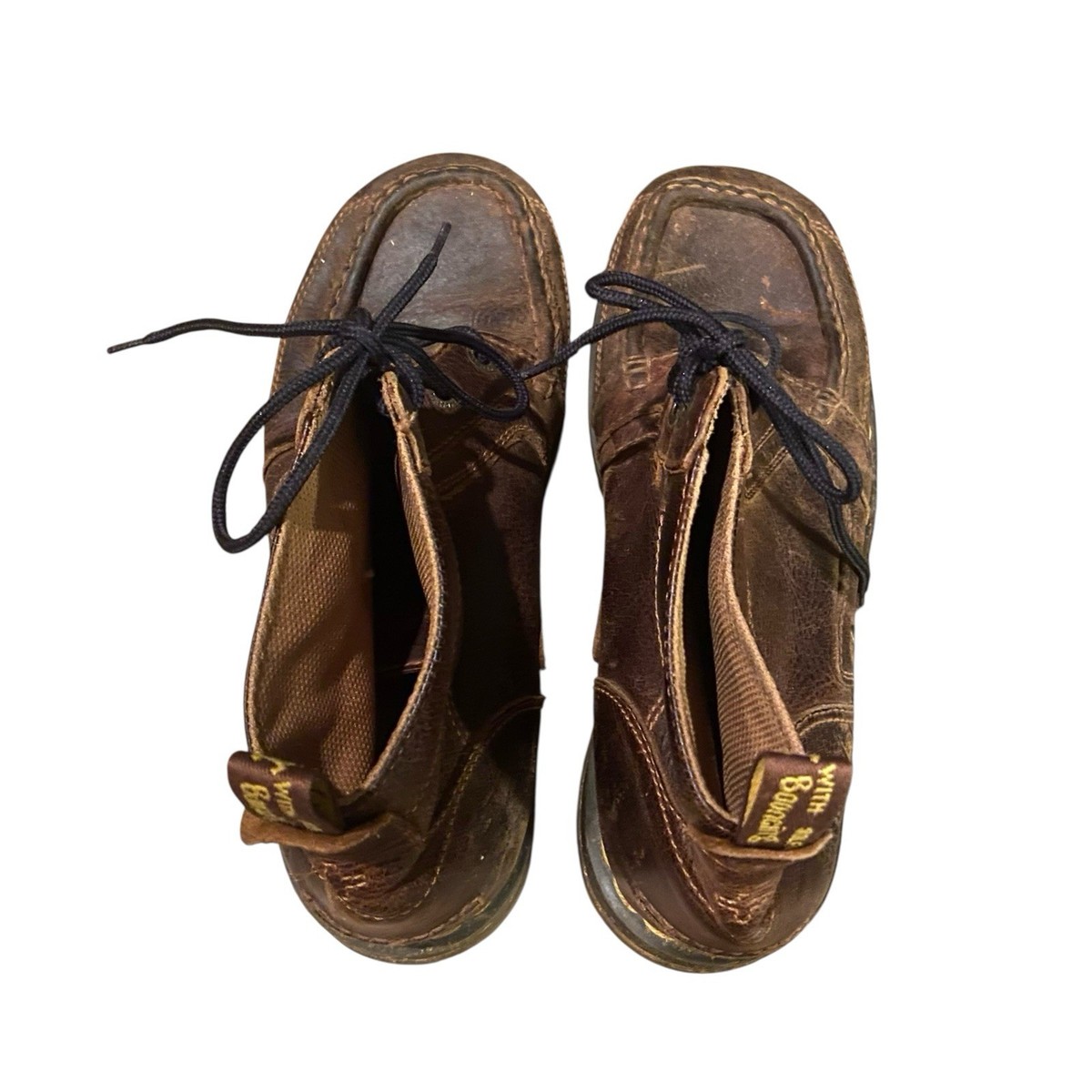 Dr. Martens Aiken Brown Leather Moc Toe Boot Lace Up Men’s Size US 13M AW004 Dr. Martens Aiken Brown Leather Moc Toe Boot Lace Up Men main image 2