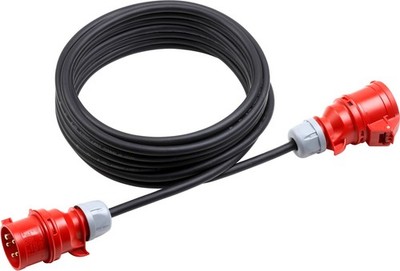 Meister CEE Verlängerungskabel 10m 16A/32A 400V IP44 Starkstrom H07RN-F