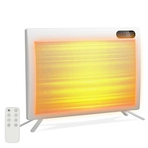 Convection Panel Infrared Space Heater 1500W Electric Portable Wall Mount Heater