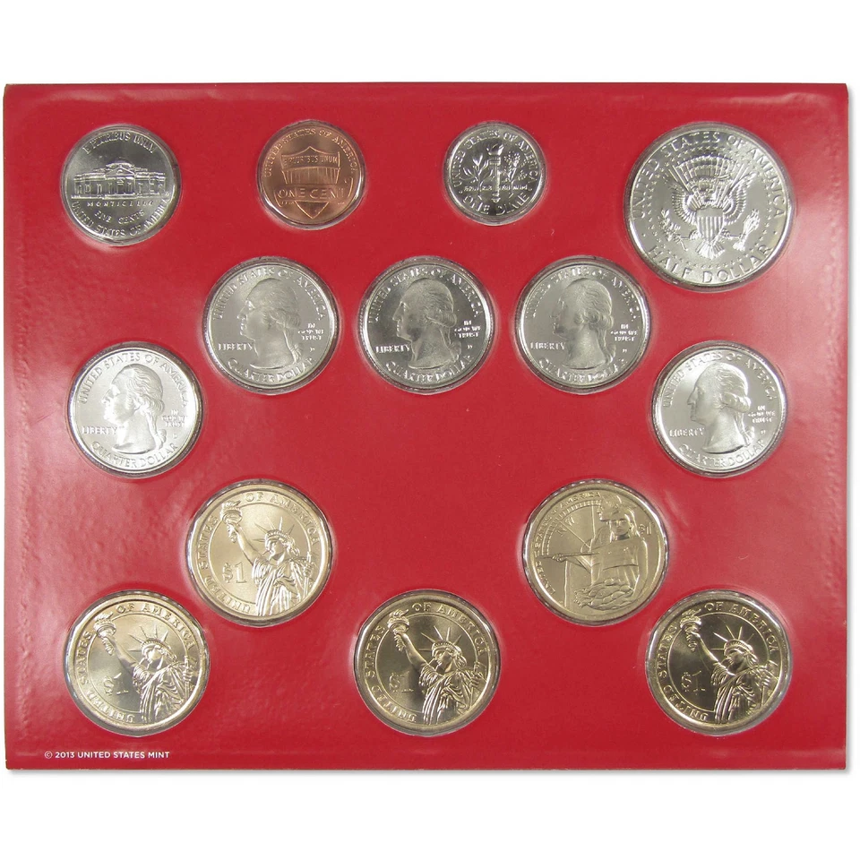 2014 Uncirculated Coin Set U.S Mint Government Packaging OGP COA - Image 3 of 4