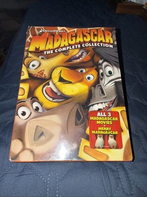 Madagascar The Complete DVD Collection - All 3 Movies Christmas