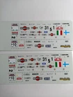 DECALS 1/43 Lancia Delta Martini additional Rally Sanremo various Racing43 §§