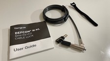 TARGUS ASP65GLX Cable Lock Mini Keyed DEFCON N-KL Lock Laptop New