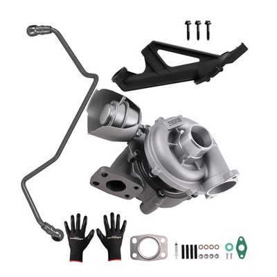 Turbolader lleitung for Ford Focus C-Max 1.6 TDCi 80 kW 109 PS GT1544V EU