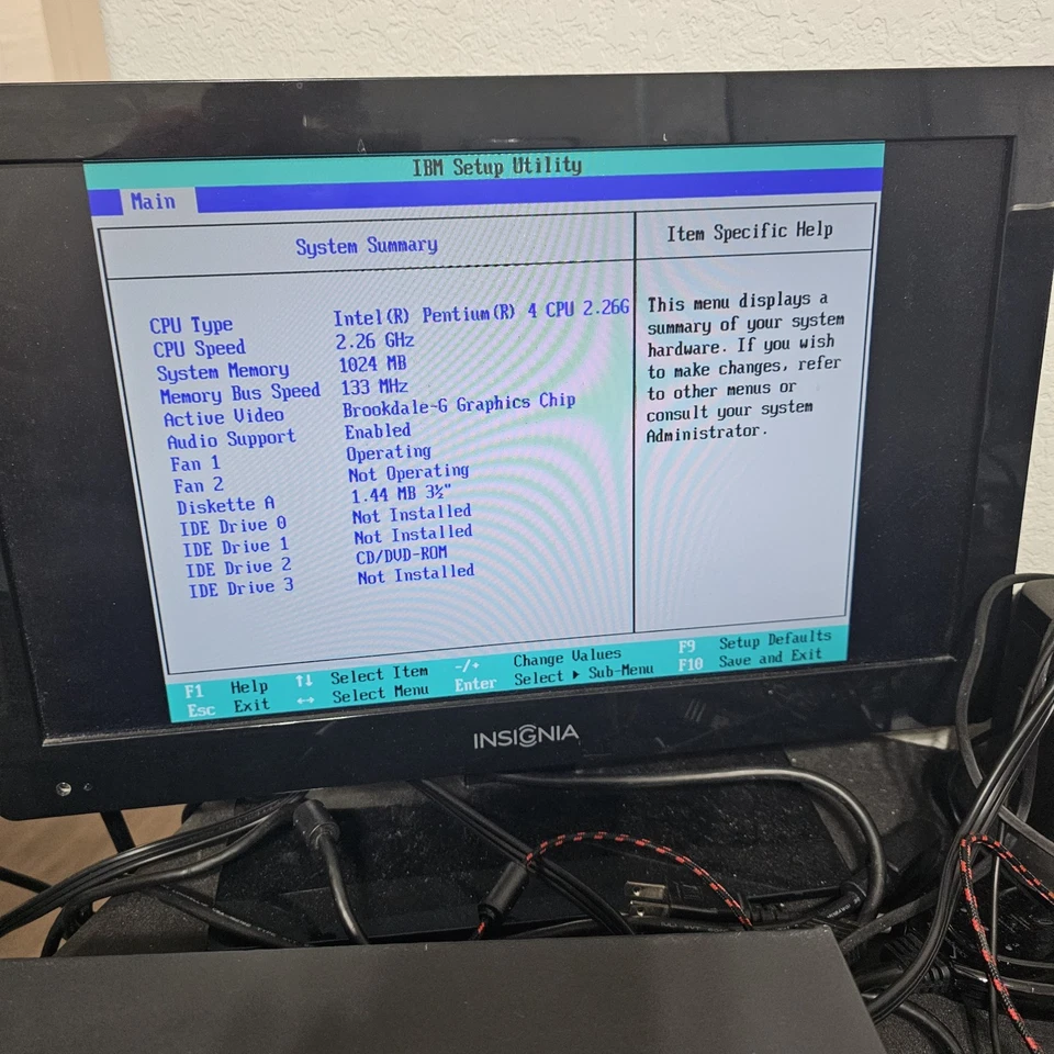 IBM Netvista 8303-31U Desktop Pentium 4 2.26 GHz 1024MB Win XP Pro COA No OS/HDD - Image 2 of 4