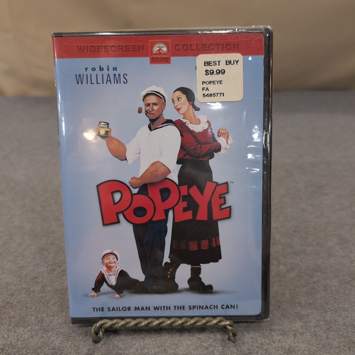Popeye DVD Robin Williams Shelley Duvall Widescreen Collection New