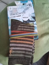 Smartwool socks Small Sm S merino wool Spruce Street crew Women Men Striped