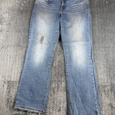 Levi s 529 Curvy Bootcut Jeans Size 12M W31 L32  Stretch Denim Stitched Pockets
