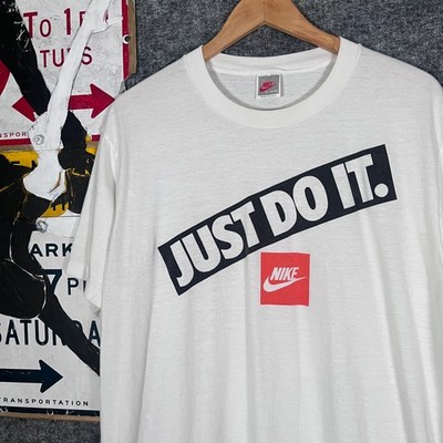 Vintage Nike T Shirt Size XL Fits LARGE Paper Thin Retro Oregon USA 80s 90s