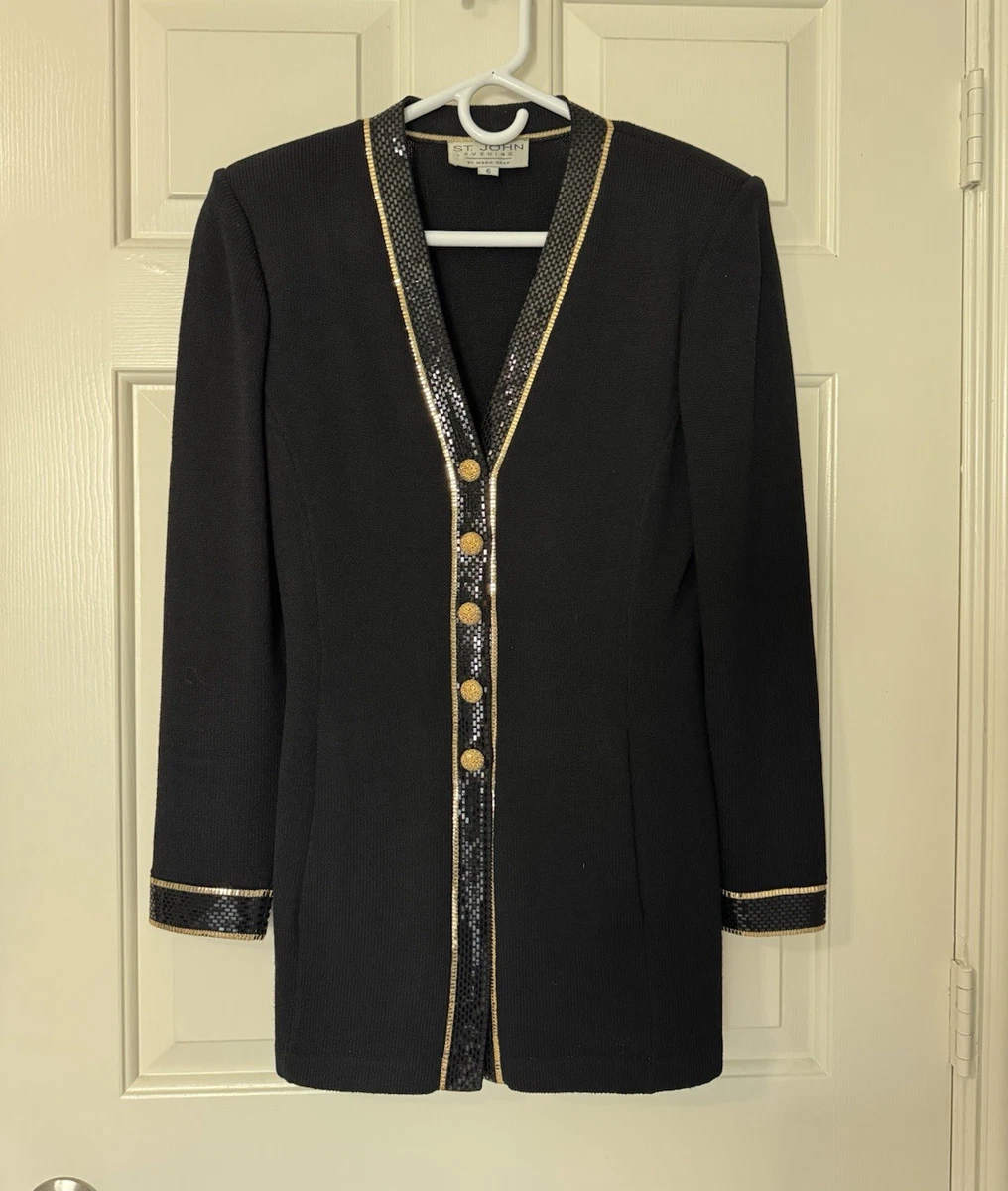 St John Knits Marie Gray In Women's Coats & Jackets for sale | eBay
