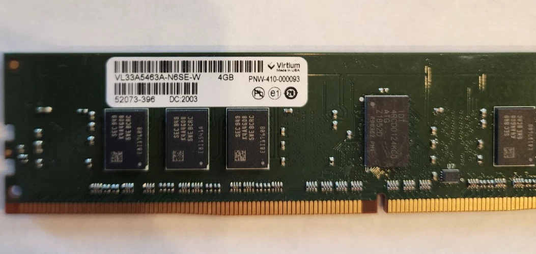 PC4-17000 (DDR4-2133) Bus Speed ECC RAM Computer Memory (RAM) for