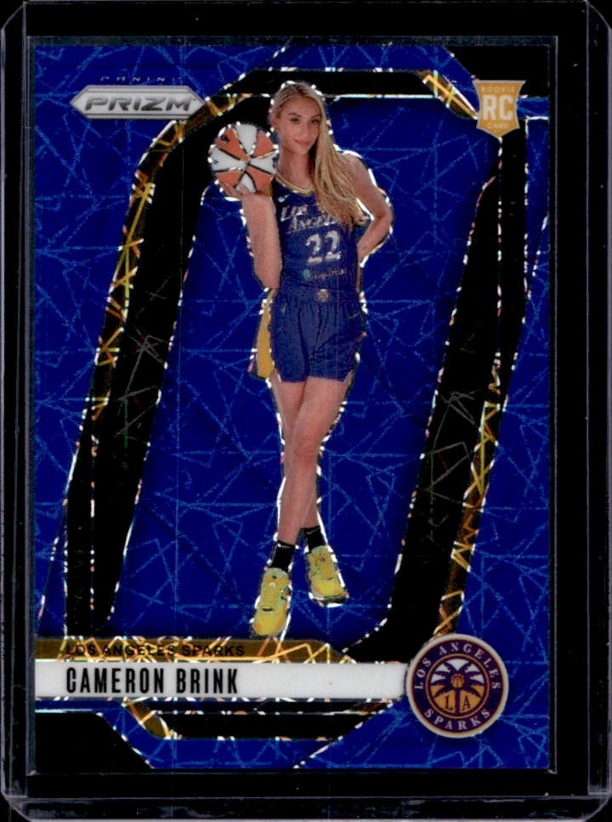 2024 Panini WNBA Prizm Cameron Brink RC Blue Velocity #143 Sparks