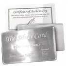 1 oz Silver Card Pyromet .999 Fine w/ COA & Sleeve