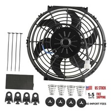 10'' Cooling Fan 12V 80W Push Pull Electric Radiator Fan with Mount Kit, 10