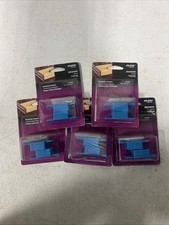 LOT of 5  Prime-Line 1 in. L Drawer Track Back Plate 2pk R-7143  10 pc total 