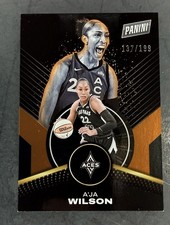 2025 Panini WNBA Player Of The Day A'ja Wilson /99 Las Vegas Aces