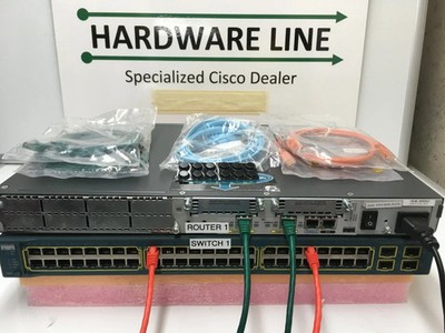 Cisco CCST CCNA Lab Economy 1* Star 1x Router 1x Switch Latest IOS
