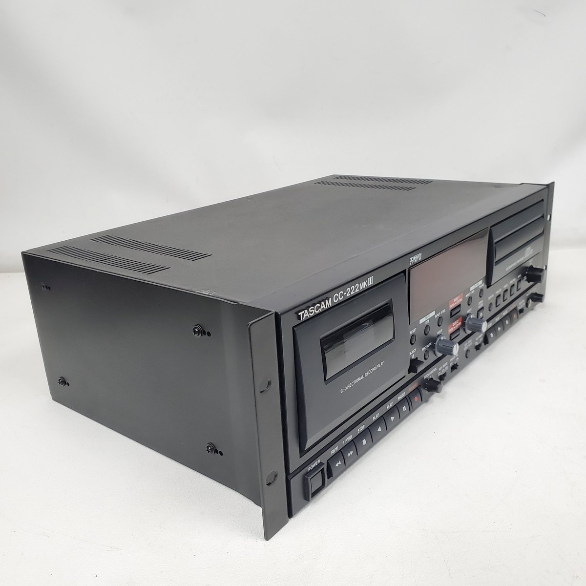tascam cc-222 mkⅲ ジャンク Tascam CC-222 MKII Analog CD Recorder / Cassette Deck Black Good