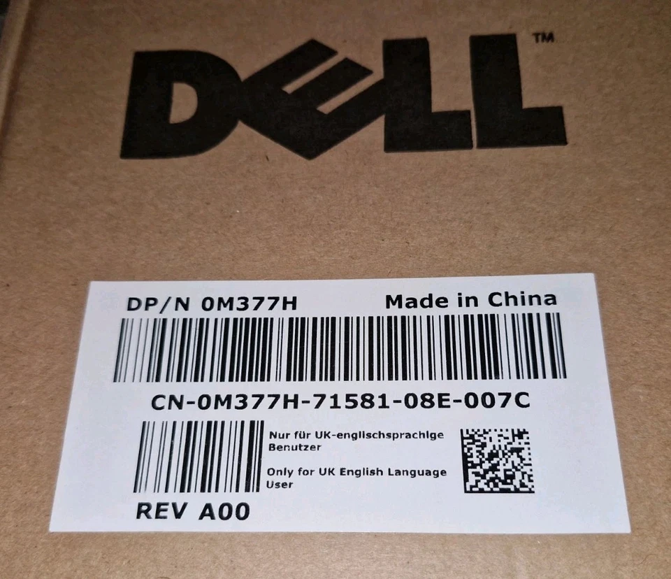 Dell QWERTY Keyboard Black, Wired USB, UK Layout Brand New PC - Image 3 of 3