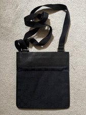 Gucci Messenger Bag 100% Authentic 27639 Black RRP £550