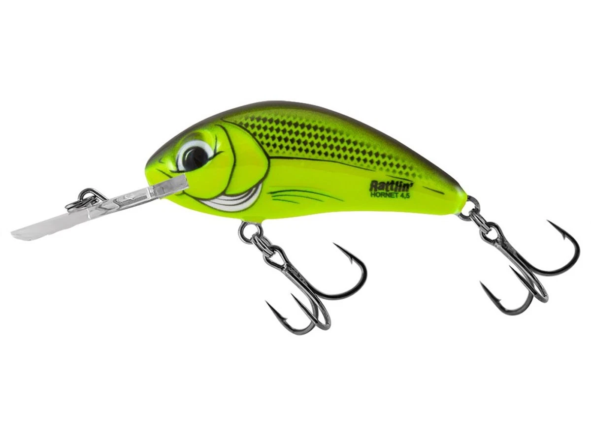 Leurre Crankbait Salmo Frelon - 9cm/36g - Holo Smelt - Flottant - NEUF - QHT1116