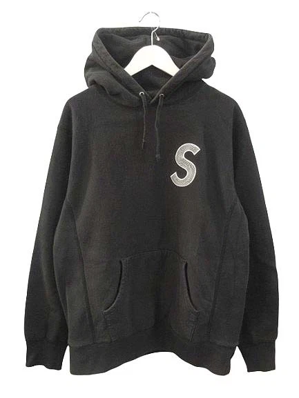 Sweat à capuche logo S 18Aw L noir pull à capuche neuf
