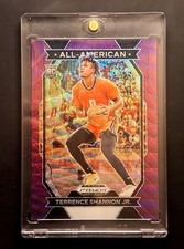 2024-25 Panini Prizm  - All-American Terrence Shannon Jr. #24 Purple Wave Prizm 