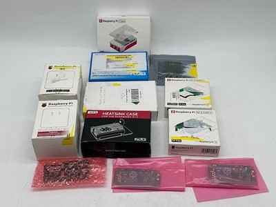 Lot of 11 Raspberry Pi accesories